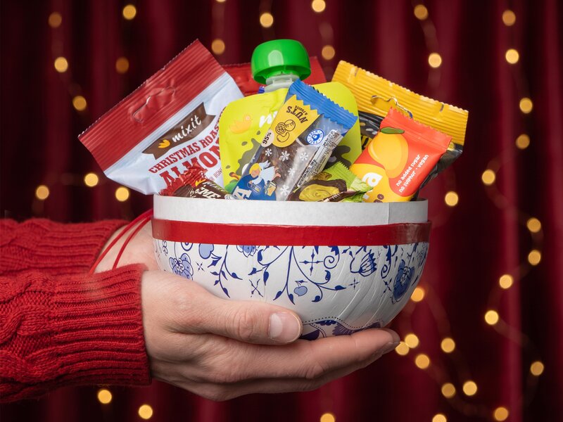 Palla di Natale piena di bontà