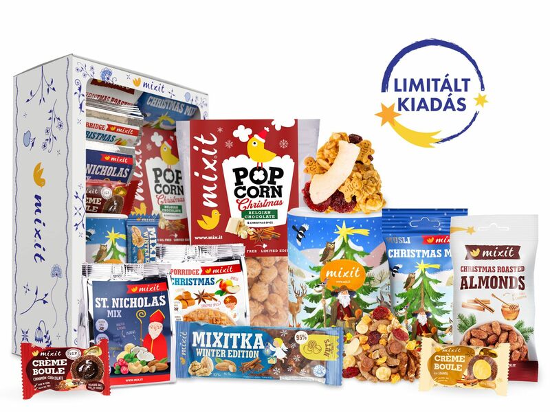 Karácsonyi ajándék doboz - Mixit válogatás