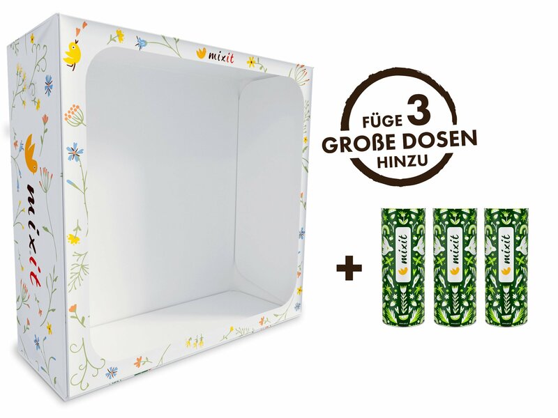Individuelles Geschenkset (für 3 Dosen)
