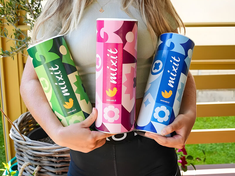 Set cadou personalizat (Pentru 3 tuburi)