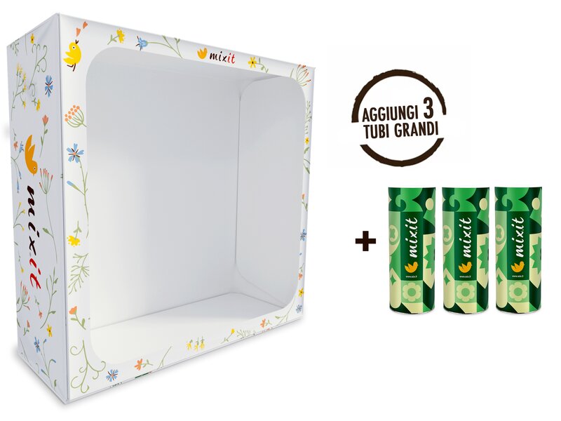 Cofanetto regalo su misura (Per 3 tubi)