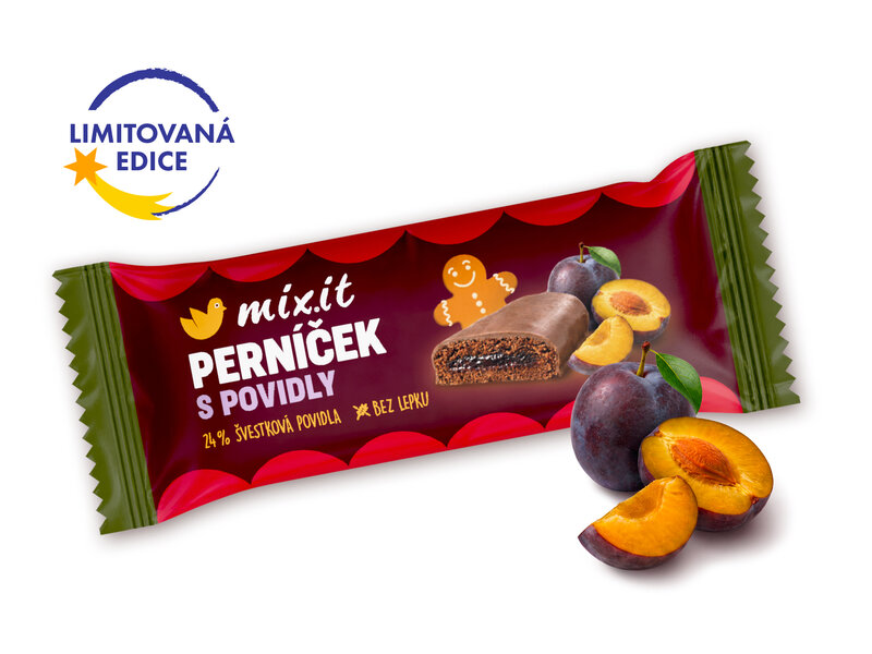 Perník s povidly a čokoládou BEZ LEPKU
