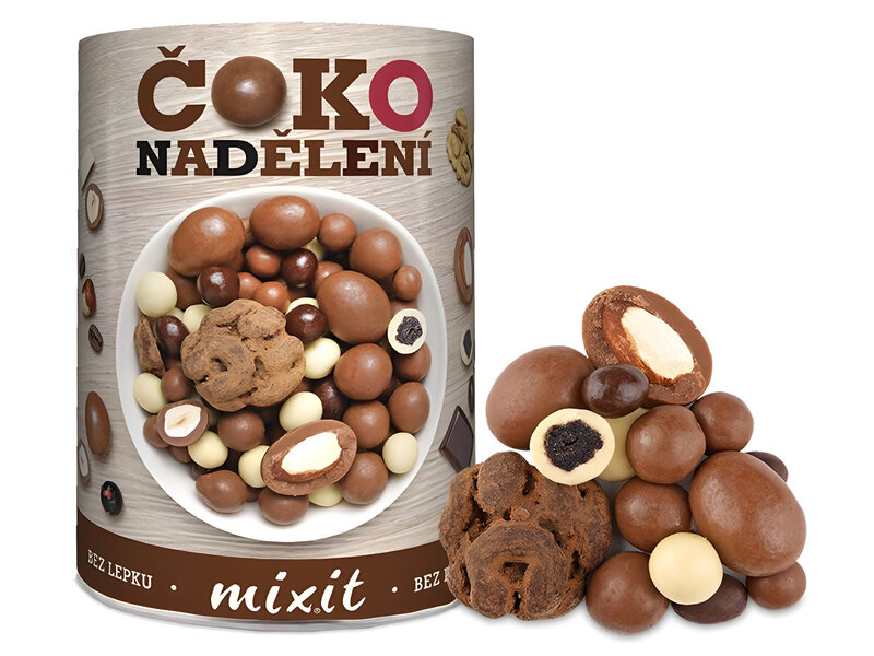 čokoláda orechy ovocie čokoholik káva