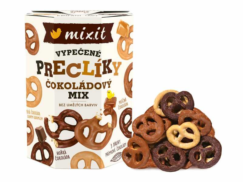 Mix preclíků v čokoládě