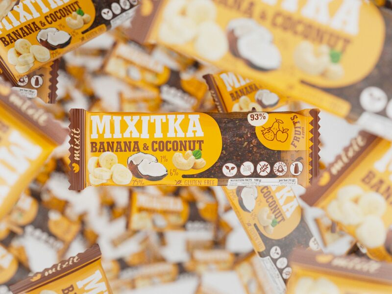 GLUTÉNMENTES Mixitka – Banán + Kókusz (9 db)