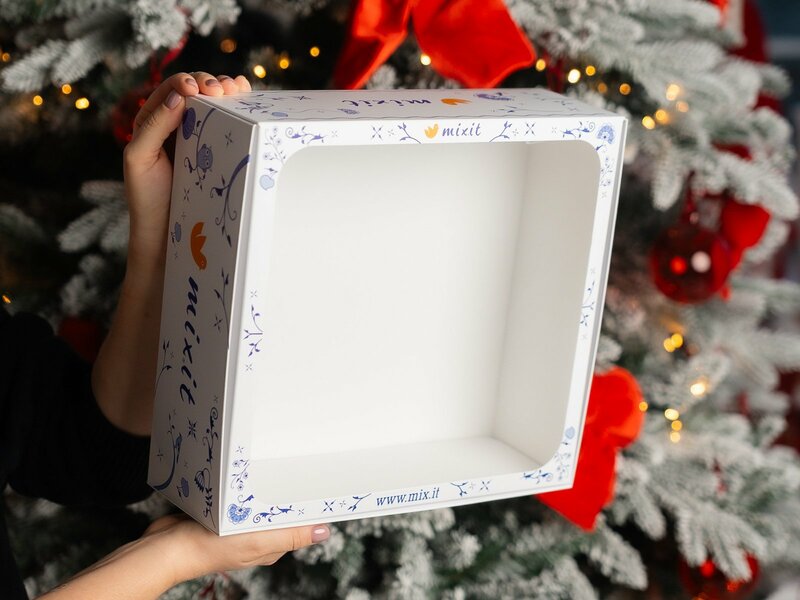 Coffret cadeau de Noël sur mesure (pour 3 tubes)