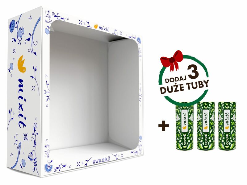 Zestaw podarunkowy na miarę (Zmieści 3 duże tuby)