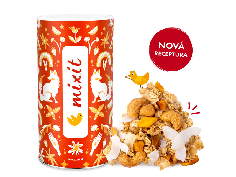 Granola z pece – Exotické ovoce a kešu
