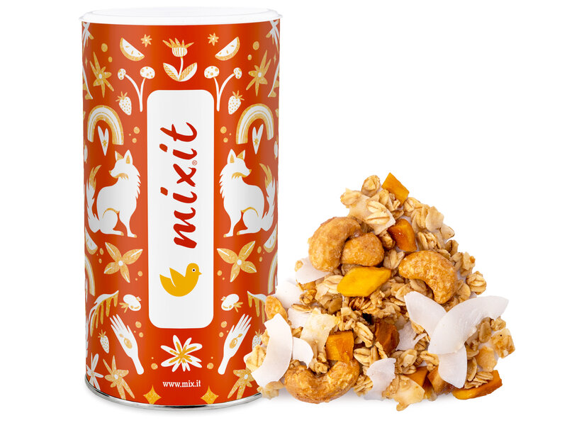 Granola z pieca - Egzotyczne owoce i orzechy nerkowca