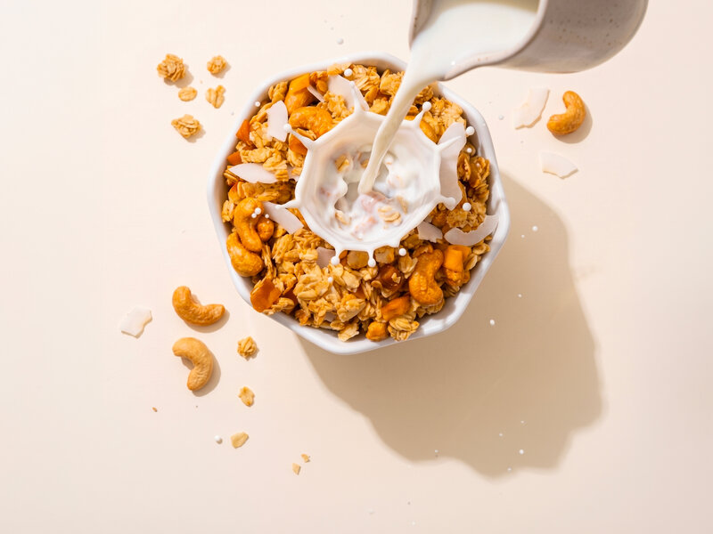 Granola z pece – Exotické ovoce a kešu