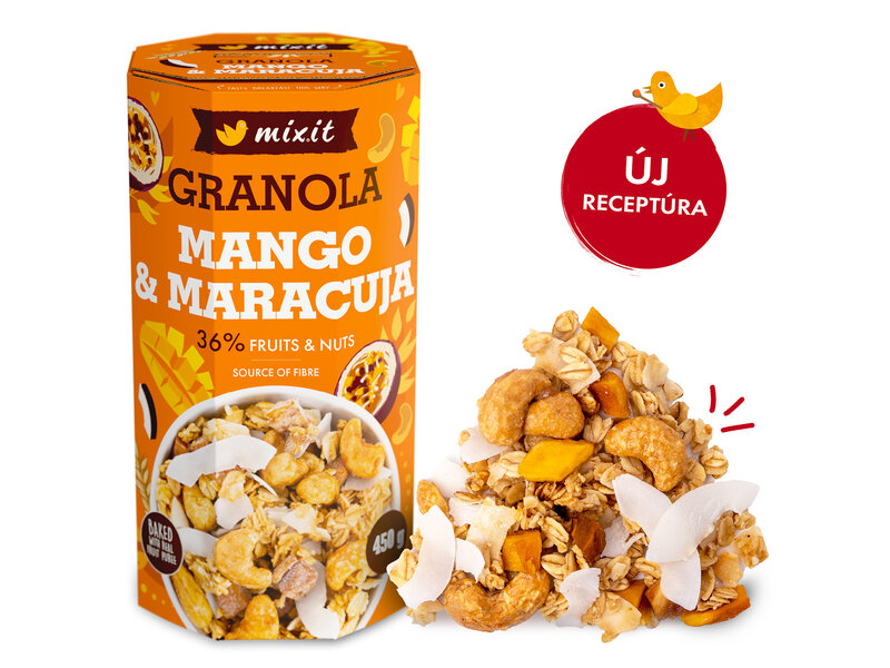 Kemencés granola - Egzotikus gyümölcs és kesu