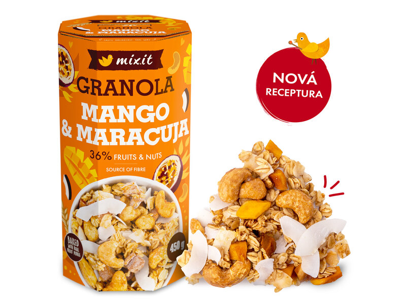 Granola z pece – Exotické ovoce a kešu