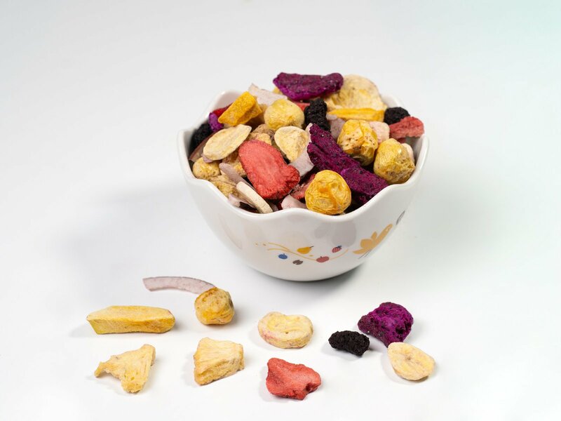 Fruits croustillants – Mélange exotique