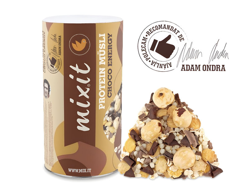 Muesli protéiné au chocolat by Adam Ondra