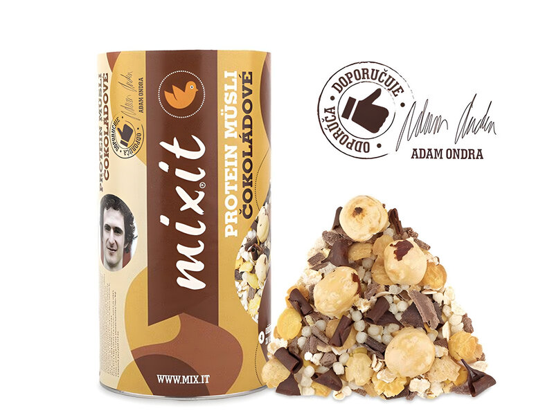 proteinové müsli Adam Ondra čokoláda