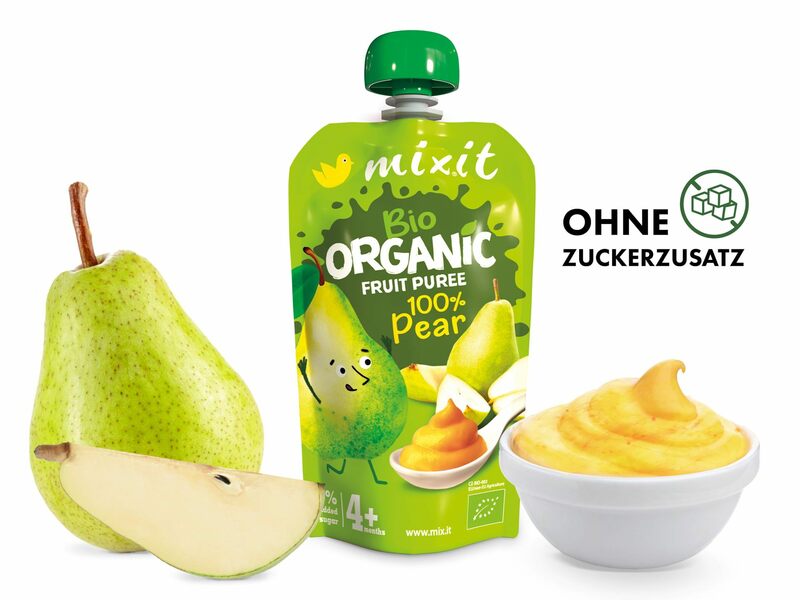 Mixit BIO-Frucht-Quetschie - 100% Birne