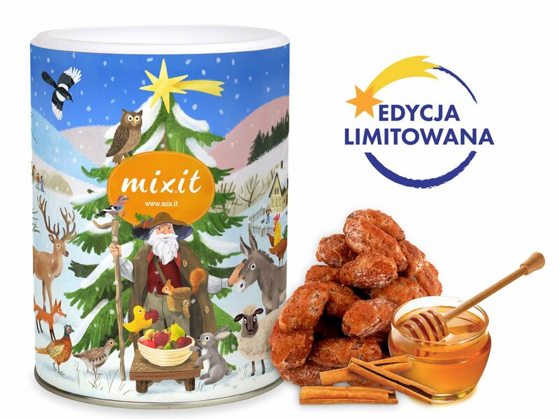Świąteczne prażone migdały (400 g)