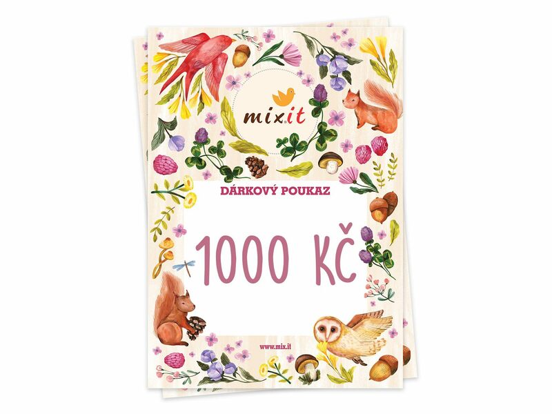 Elektronický dárkový poukaz 1000 Kč	