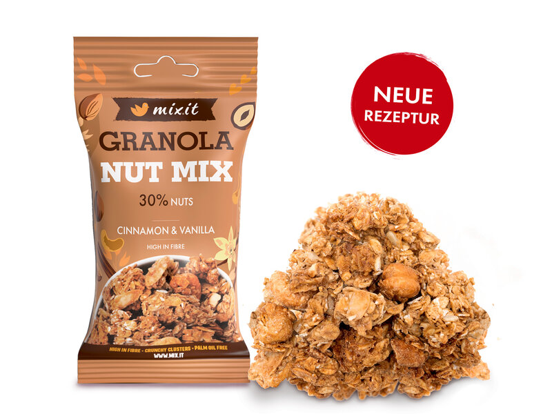 Granola aus dem Ofen – Nussmischung im Taschenformat