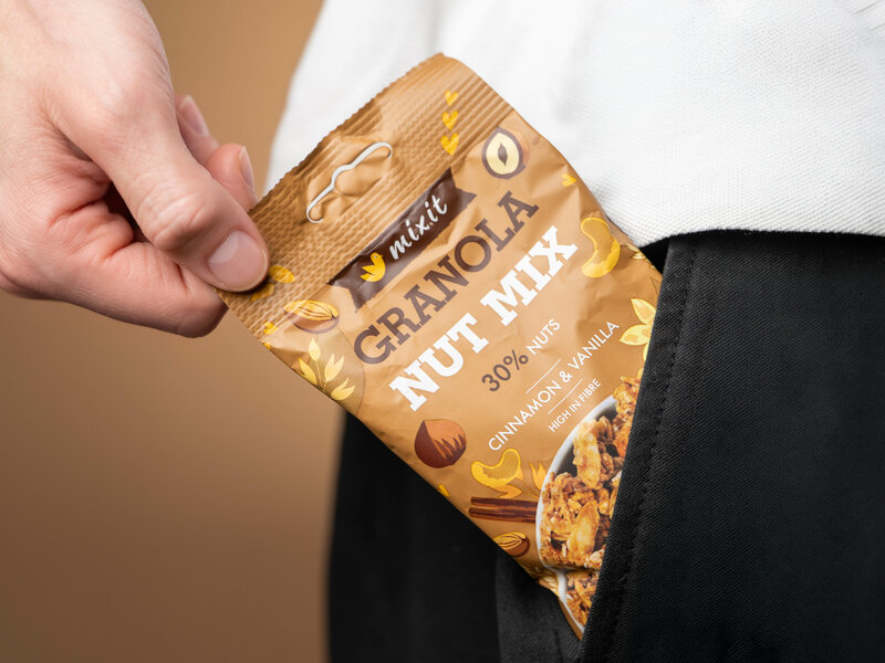 Granola z pece – Ořechový mix do kapsy