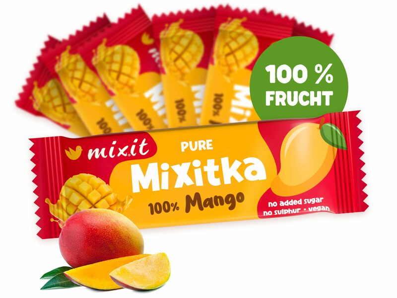 Mixitka Fruchtriegel 100 % Mango (7 Stk.)