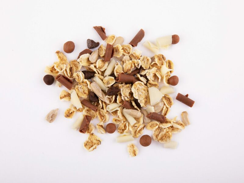 müsli čokoláda snídaně cereálie