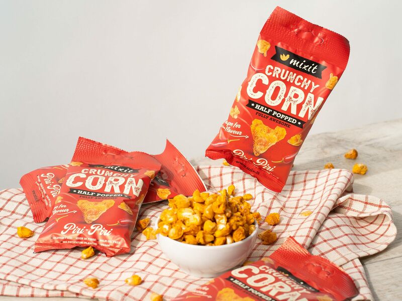 Crunchy corn – Piri Piri & Kajenský pepř do kapsy
