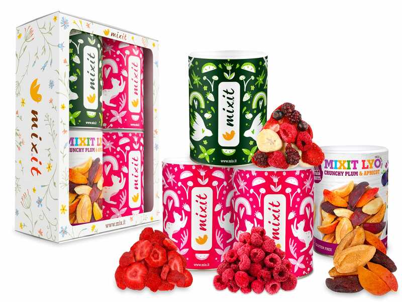 Coffret – Quatre fruits croustillants