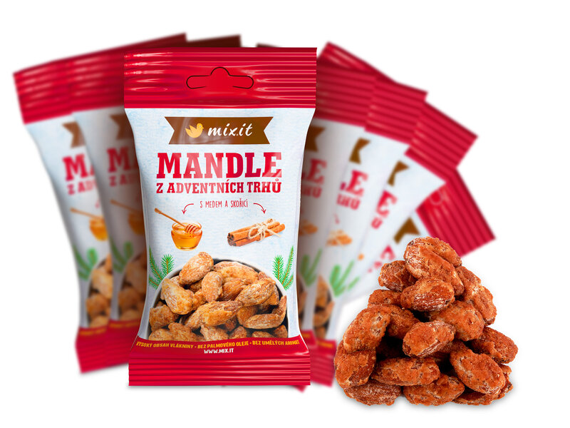 Mandle z adventních trhů do kapsy (7 ks)