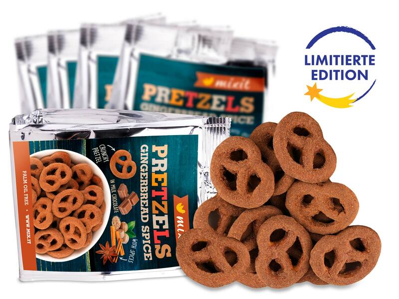 Mixitbrezeln im Taschenformat - Lebkuchengewürz (5 Stück)