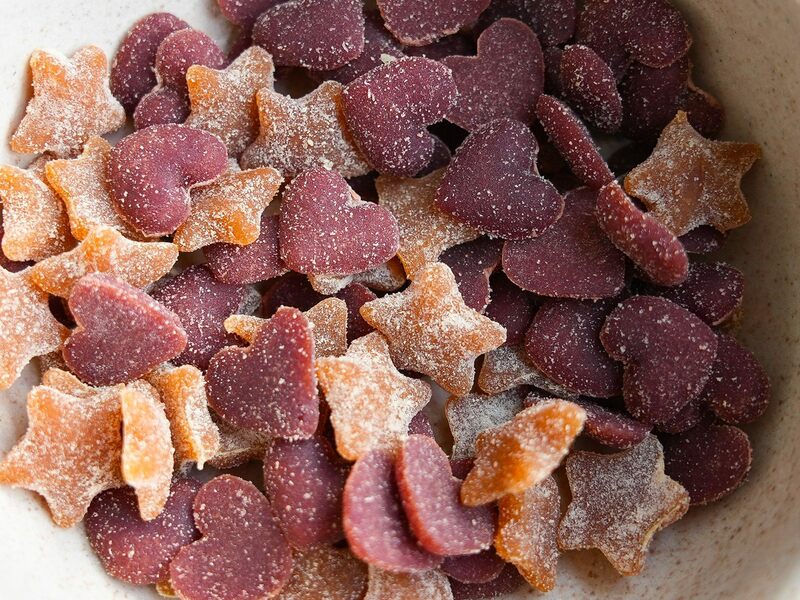 Owocowe Mixies - naturalne żelki o smaku jabłka i czereśni