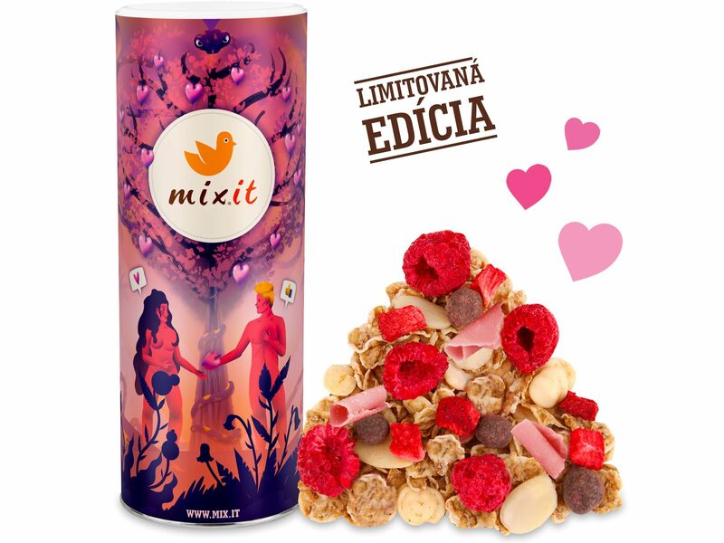müsli elixír láska valentín Tomski&Polanski limitka