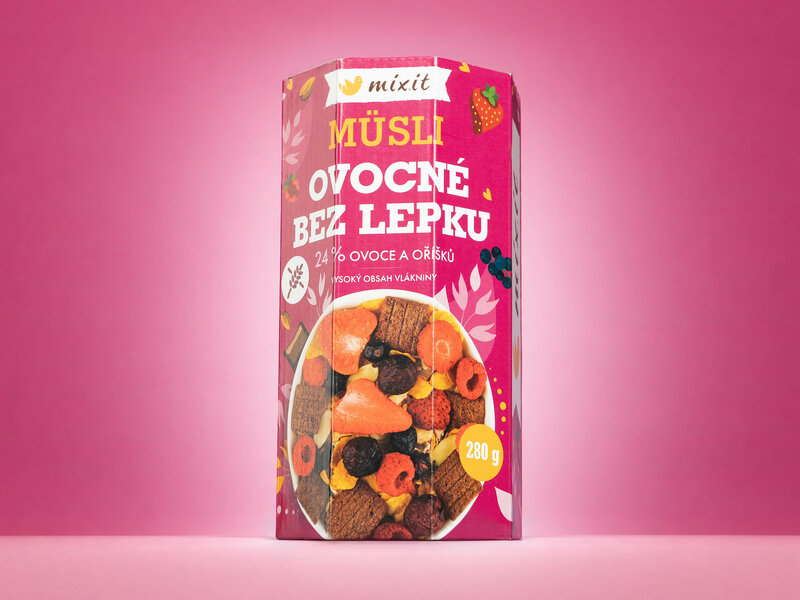 Ovocné musli bez lepku