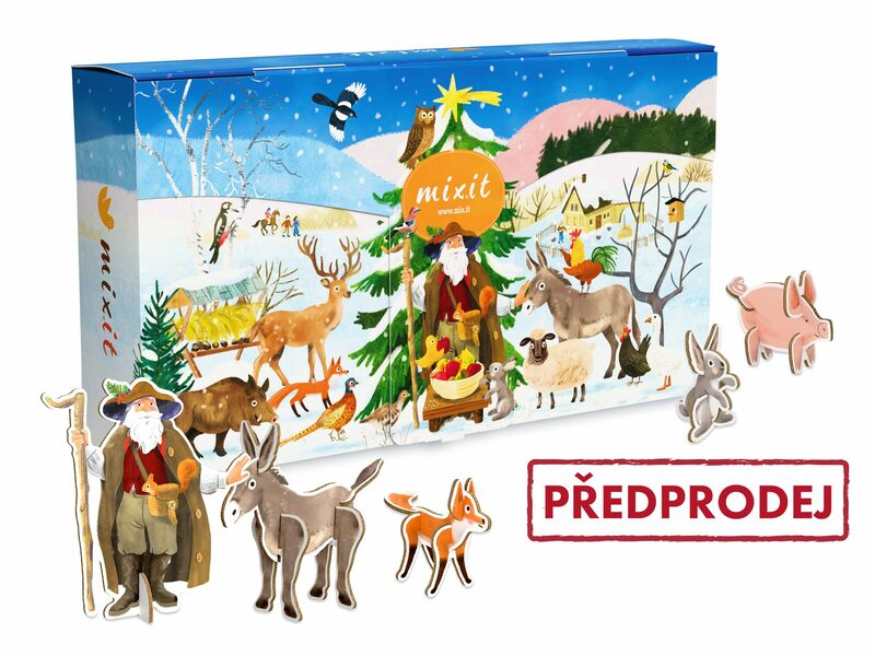 Velký adventní kalendář Mixit 2025 - Fantastická zvířátka