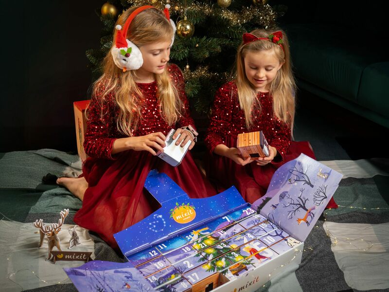 Velký adventní kalendář Mixit 2025 – Fantastická zvířátka