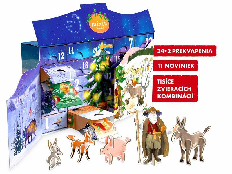Veľký adventný kalendár 2025 - Fantastické zvieratká