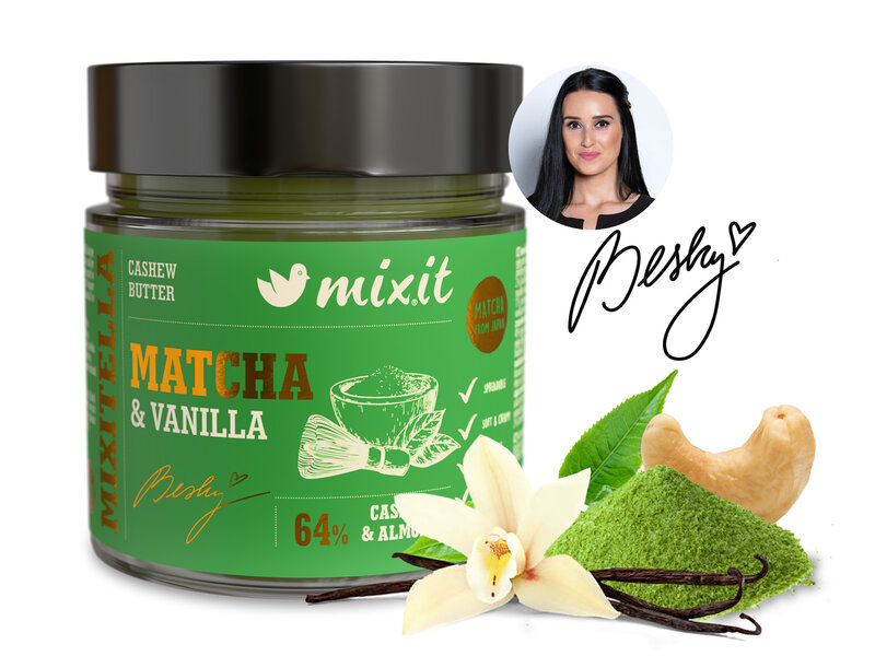 Mixitella od Besky – Matcha s vanilkou
