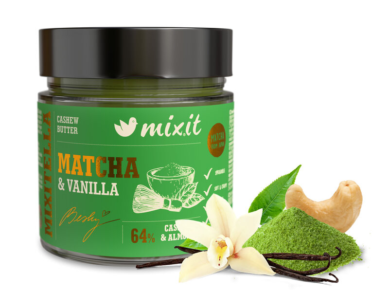Mixitella - Matcha vaníliával
