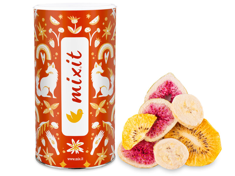 Żółte Kiwi, Figi, Banan - Chrupiące owoce