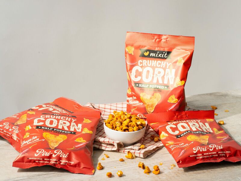 Crunchy corn do kieszeni - Piri Piri z pieprzem kajeńskim