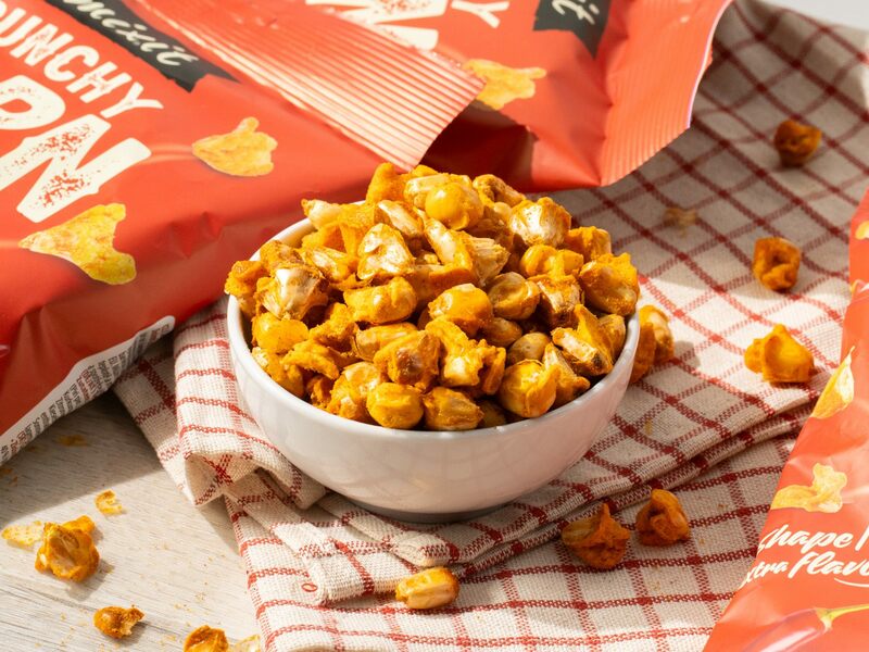 Crunchy corn do kieszeni - Piri Piri z pieprzem kajeńskim