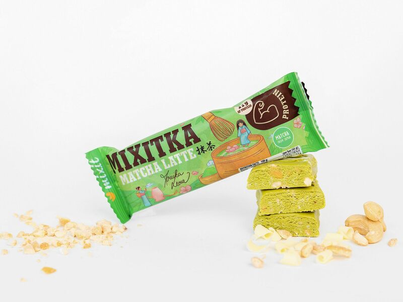 Prebiotická Mixitka Moniky Leové bez lepku: Matcha latte (9 ks)
