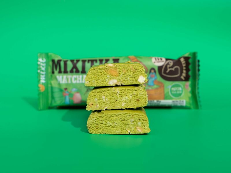 Mixitka: Matcha Latte mit Präbiotika - Glutenfrei (9 Stk.)