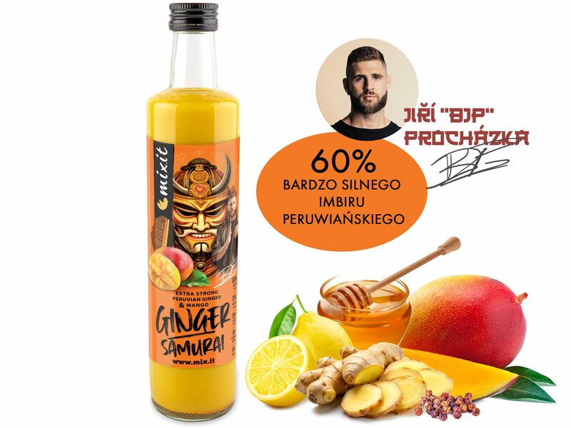 Mixit Ginger Samurai - Napój imbirowy z mango Jirky Procházky