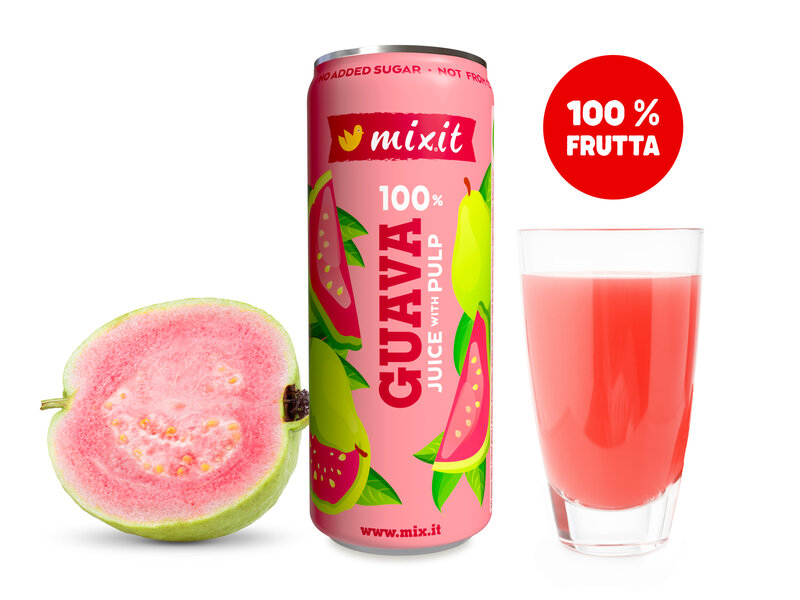 Succo di frutta Mixit – 100% guava rosa con polpa