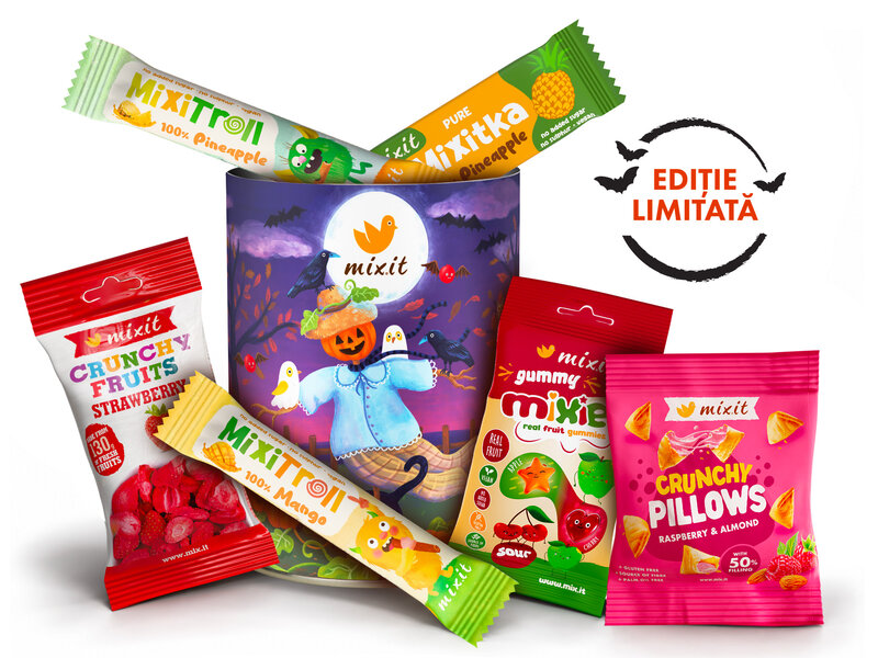 Tub înfricoșător plin cu bunătăți