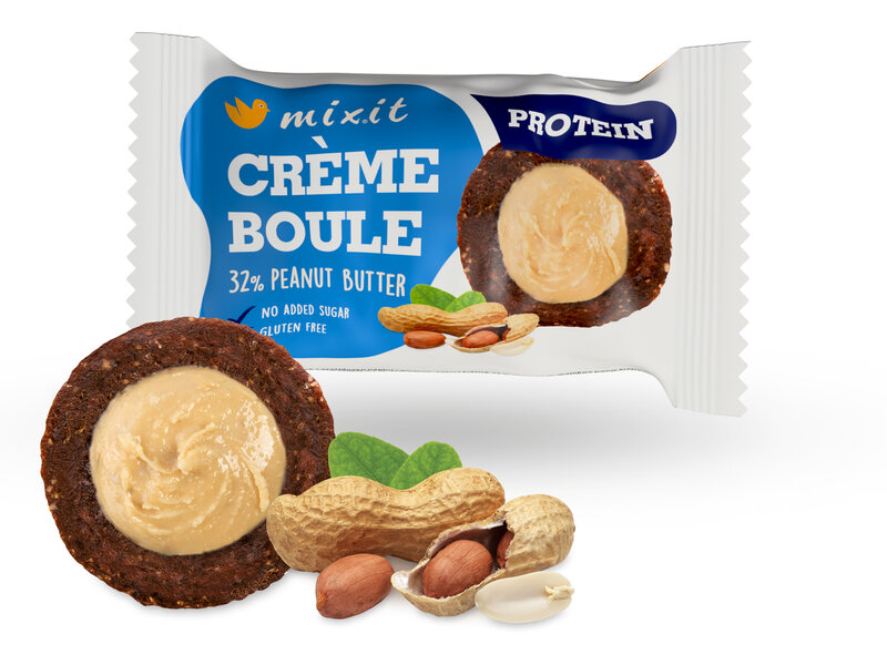 Ajándék - Protein Crème boule - Peanut butter
