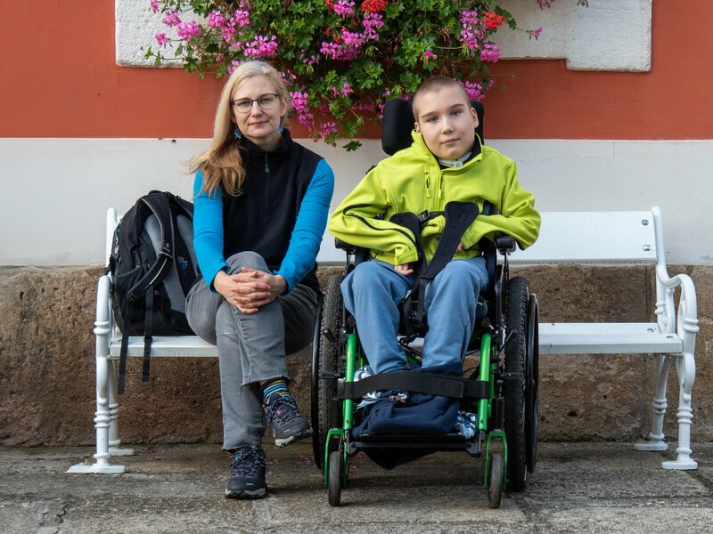 Dar pro Péťu na potřebné fyzioterapie po autonehodě