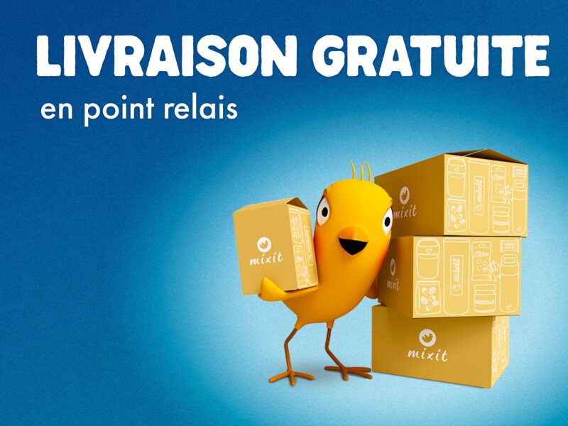 	Activation de la livraison gratuite avec Mixit Plus+ pendant 12 mois