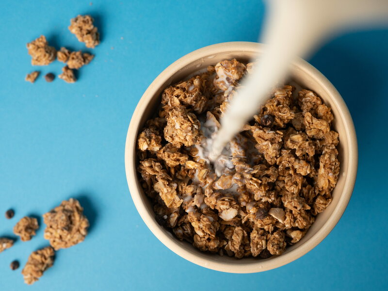 Granola z pece – Kokos a hořká čokoláda